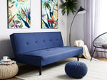 3-Sitzer Schlafsofa marineblau VISBY