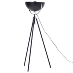 Stehlampe THAMES Metall Schwarz