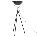 Stehlampe THAMES Metall Schwarz