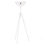 Stehlampe weiss / gold 170 cm rund THAMES