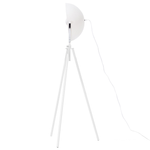Stehlampe weiss / gold 170 cm rund THAMES