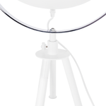 Stehlampe weiss / gold 170 cm rund THAMES