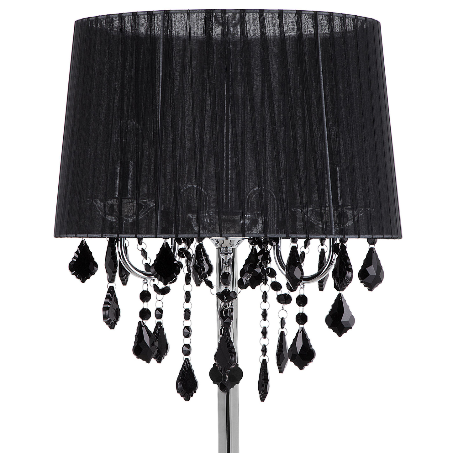 Stehlampe EVANS Metall Schwarz