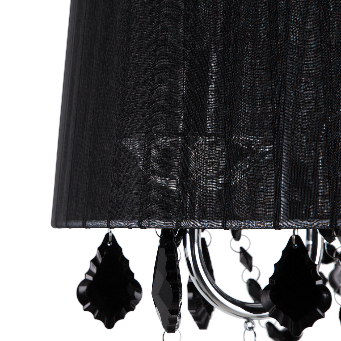 Stehlampe EVANS Metall Schwarz