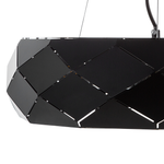 Hängelampe schwarz 3-flammig geometrisch CESANO
