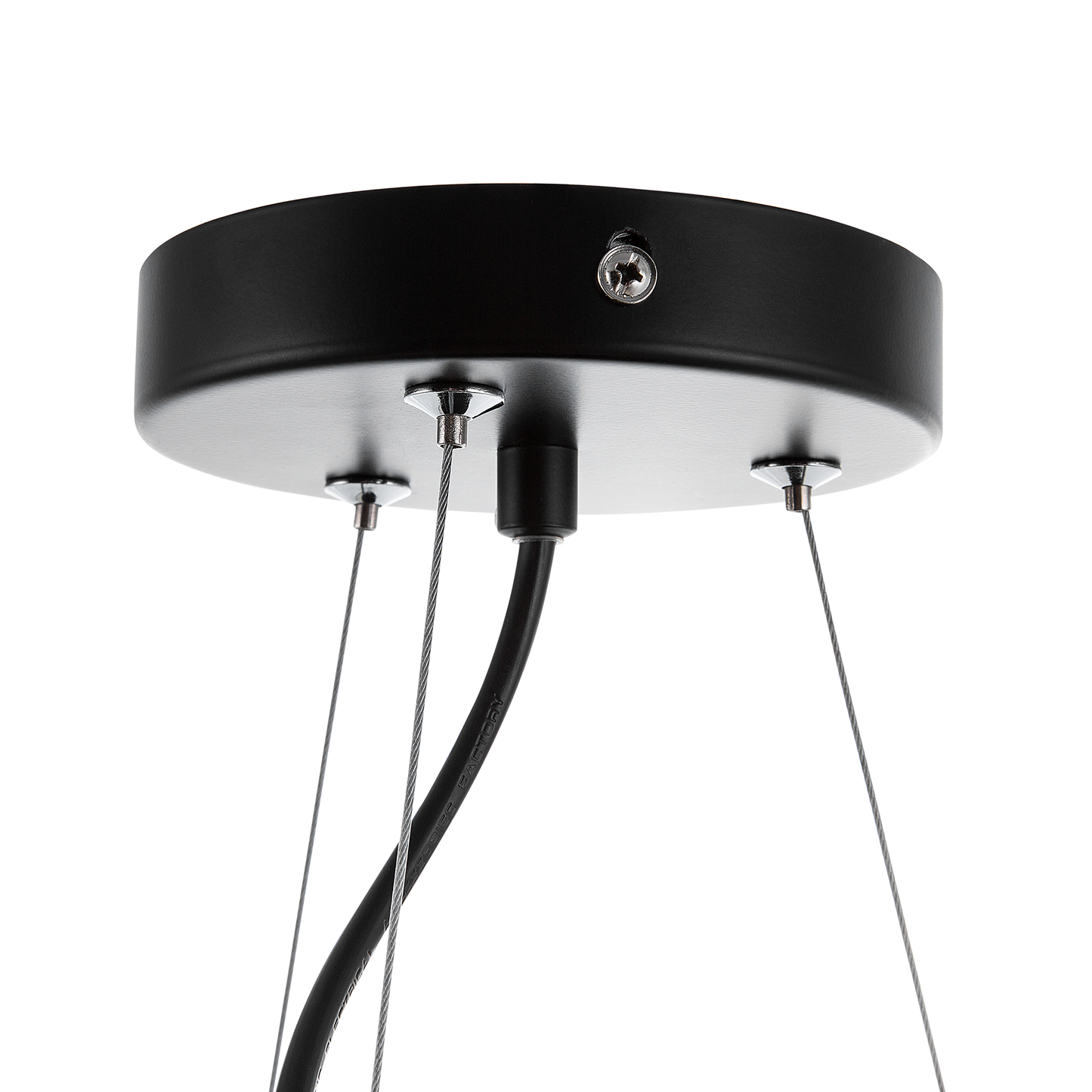 Hängelampe schwarz 3-flammig geometrisch CESANO