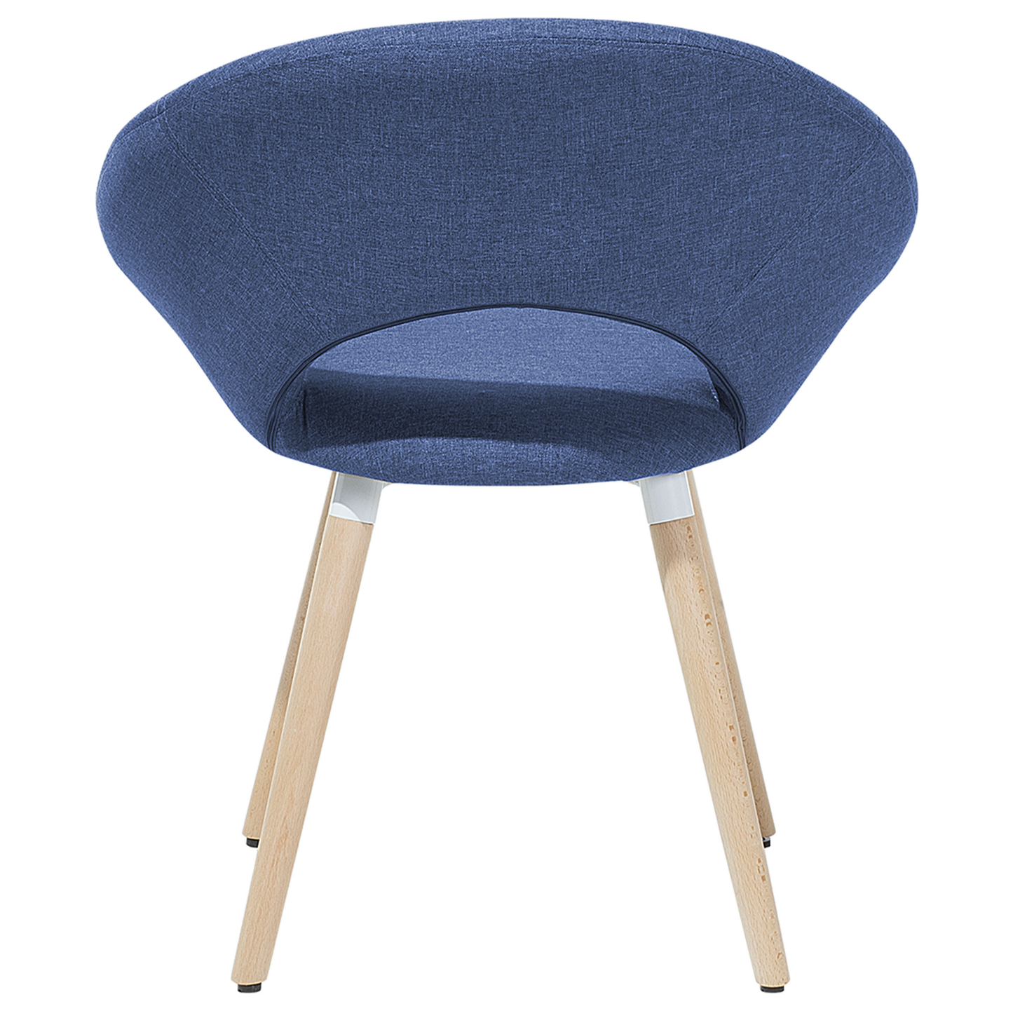 Esszimmerstuhl 2er Set ROSLYN Marineblau