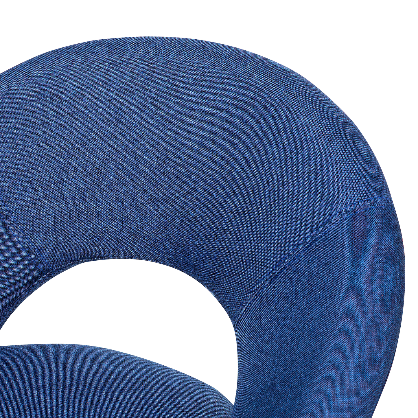 Esszimmerstuhl 2er Set ROSLYN Marineblau