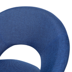 Esszimmerstuhl 2er Set ROSLYN Marineblau