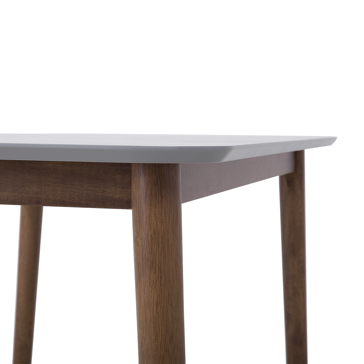 Esstisch MODESTO Grau 118 cm 77 cm Holz