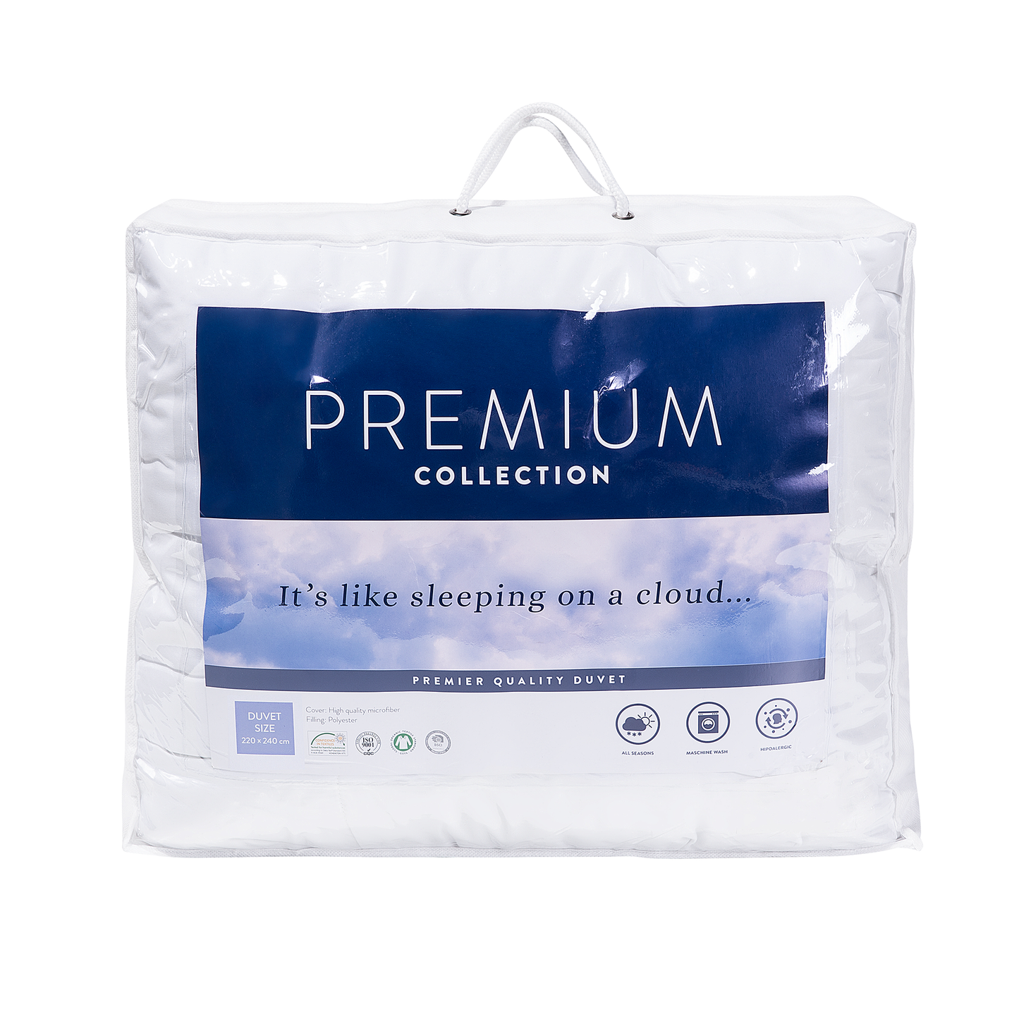 Extra warme Bettdecke Winter LEMBERG Polyester 220 x 240 cm