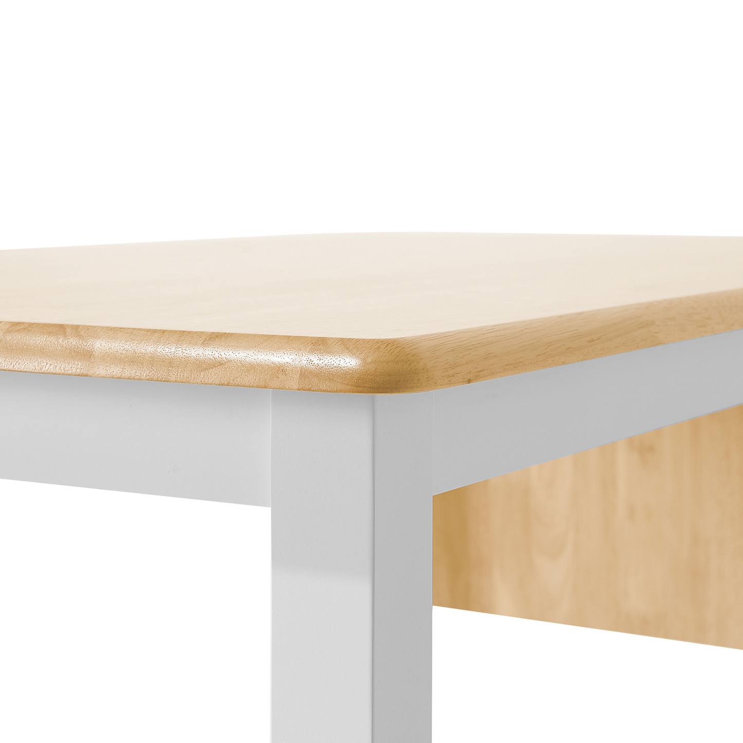 Ausziehbarer Esstisch LOUISIANA Hellbraun 120/160 cm 75 cm Holz