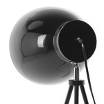 Stehlampe TAMEGA Metall Schwarz
