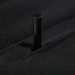 1-Sitzer Schlafsofa schwarz / hellbraun SETTEN