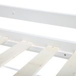 Hochbett Kiefernholz REGAT 90 x 200 cm Weiss