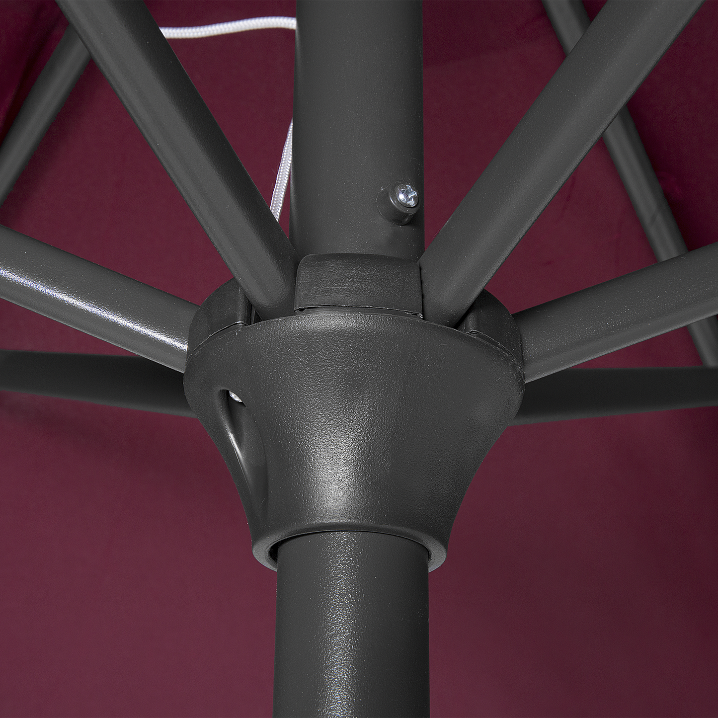 Marktschirm 270 cm VARESE Rot