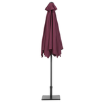 Marktschirm 270 cm VARESE Rot