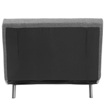 1-SItzer Schlafsofa dunkelgrau / silber FARRIS