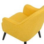 Sessel LOKEN Stoff Gelb