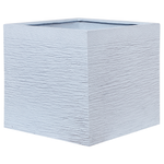 Blumenkübel PAROS Keramik 50 cm Weiss