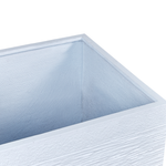 Blumenkübel PAROS Keramik 50 cm Weiss