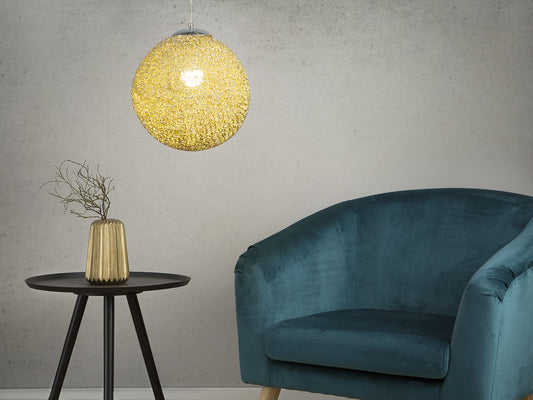 Hängelampe TURAMA Metall Gold