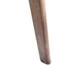 Esszimmerstuhl 2er Set LYNN Holz Dunkelgrau