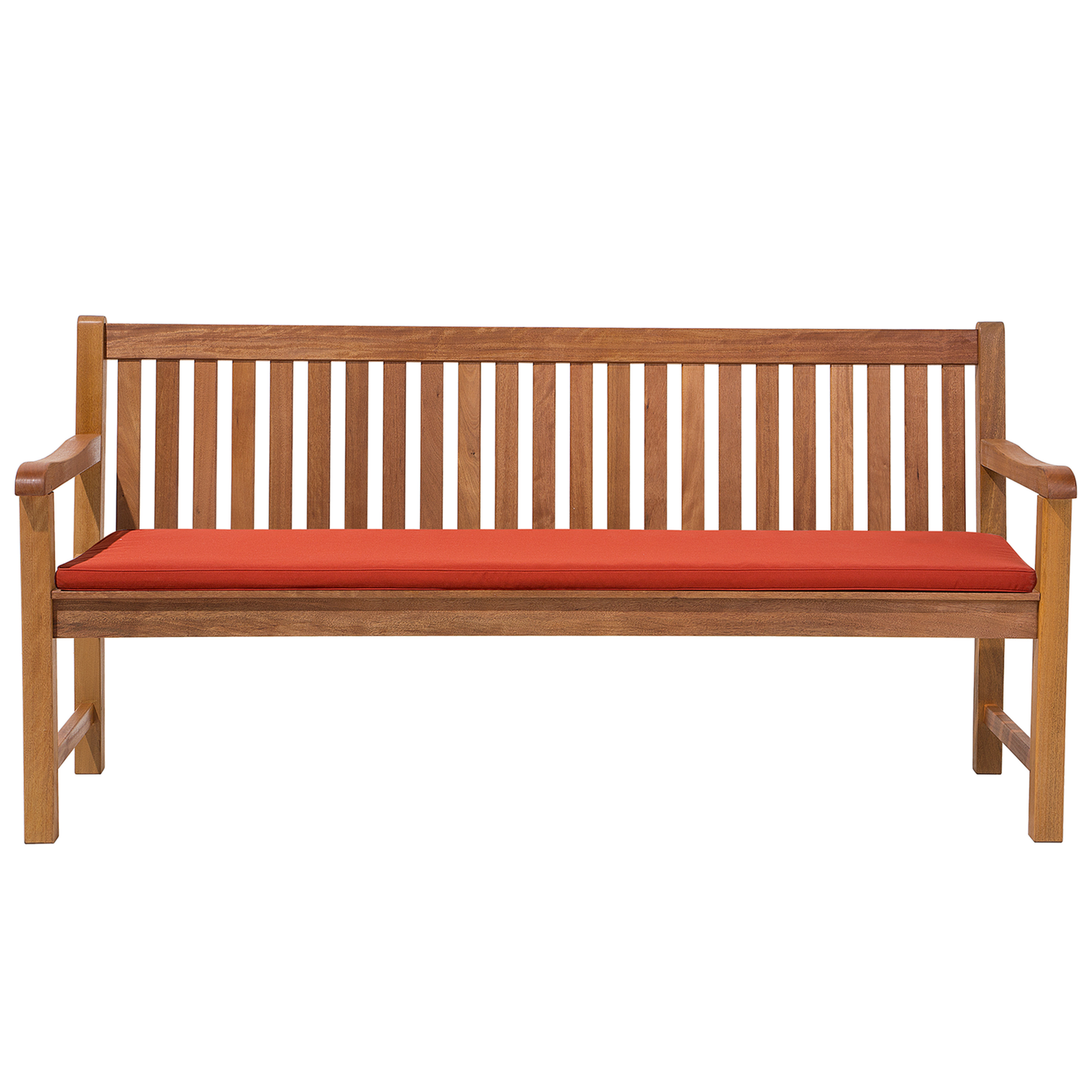 Bankauflage VIVARA 169 x 50 cm Dunkelrot