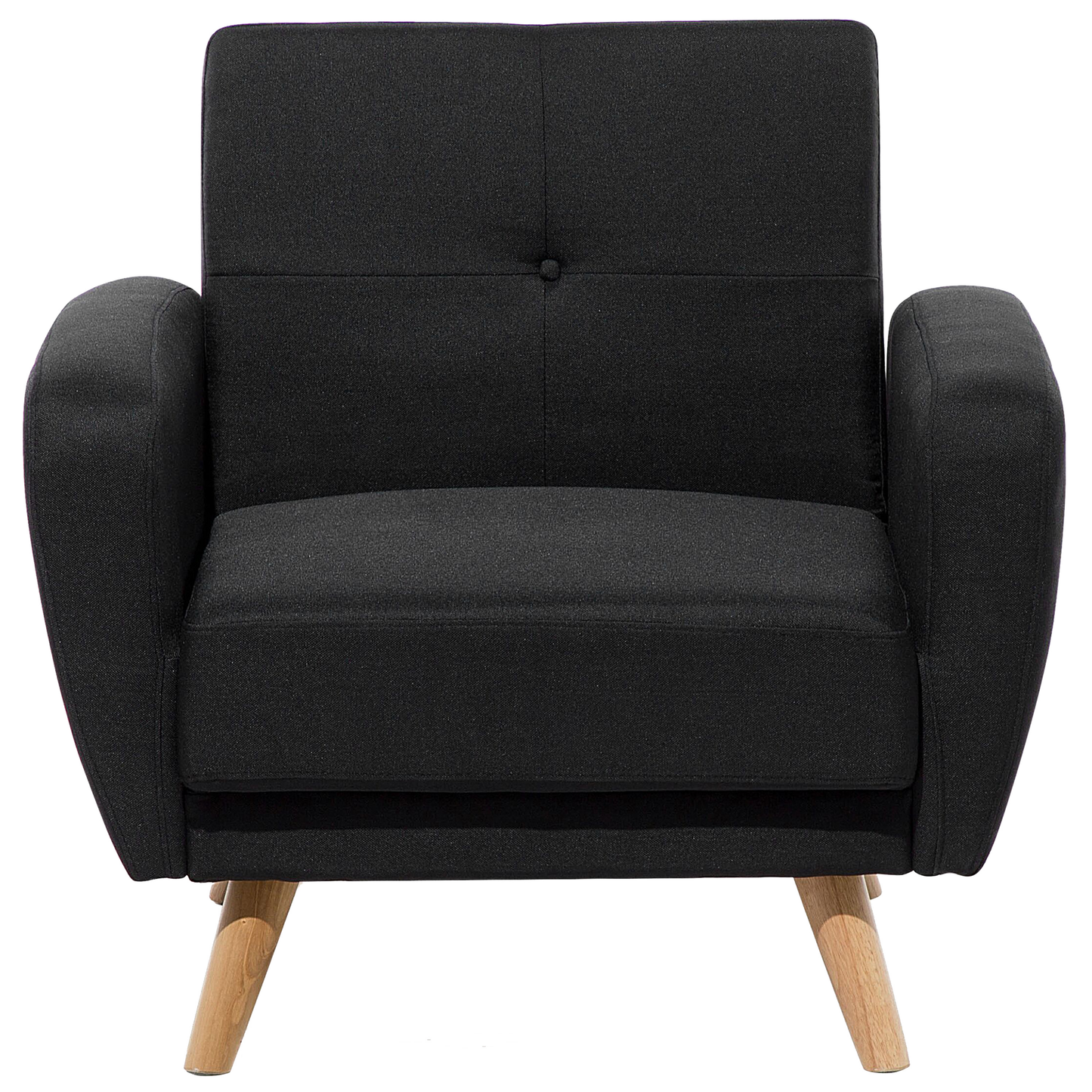 Fernsehsessel FLORLI Stoff Schwarz