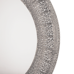 Wandspiegel CHANNAY 80 cm 80 cm Metall Silber
