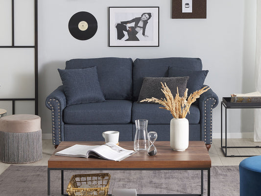 2-Sitzer Sofa dunkelgrau OTRA II