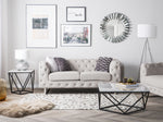 2-Sitzer Sofa beige VISSLAND