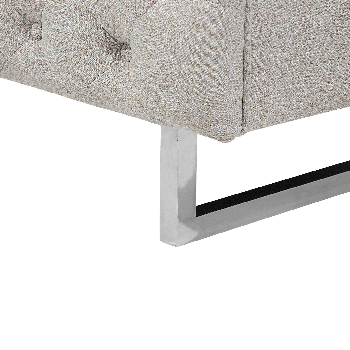 2-Sitzer Sofa beige VISSLAND