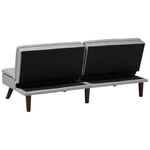 Schlafsofa 3-Sitzer hellgrau RONNE