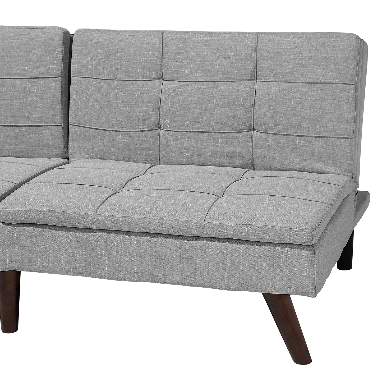 Schlafsofa 3-Sitzer hellgrau RONNE