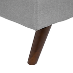 Schlafsofa 3-Sitzer hellgrau RONNE