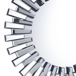 Wandspiegel CHOLET 70 cm 70 cm Silber