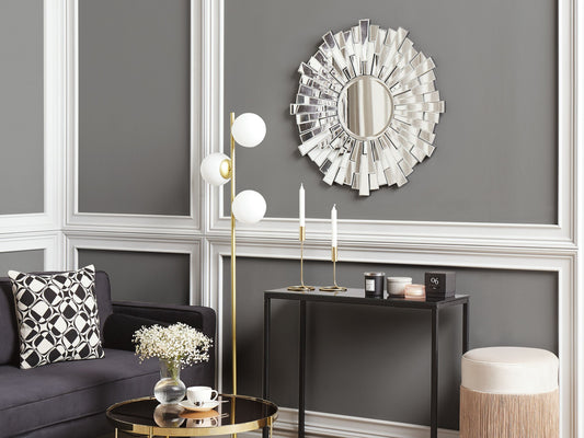 Wandspiegel VIRE 70 cm 70 cm Silber