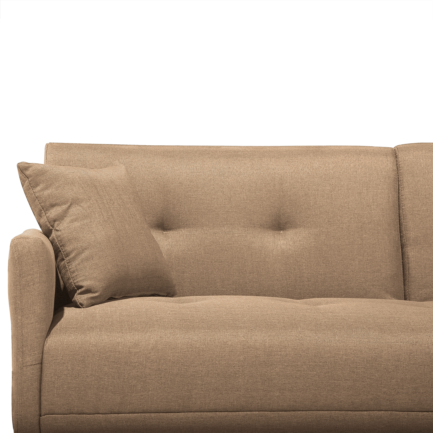 3-Sitzer Schlafsofa beige / silber LUCAN