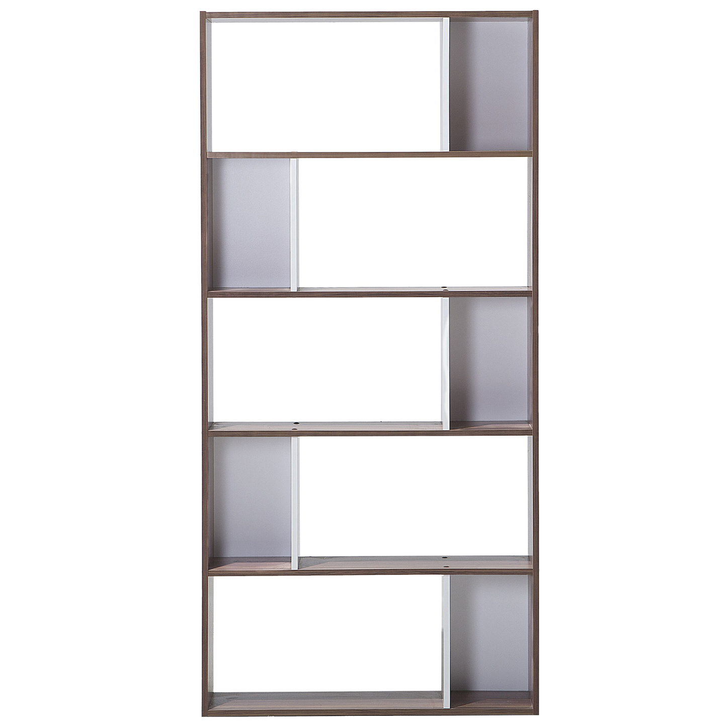 Bücherregal mit 5 Fächern ORILLA 174 cm Dunkelbraun