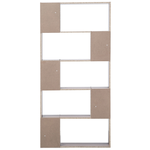 Bücherregal mit 5 Fächern ORILLA 174 cm Dunkelbraun