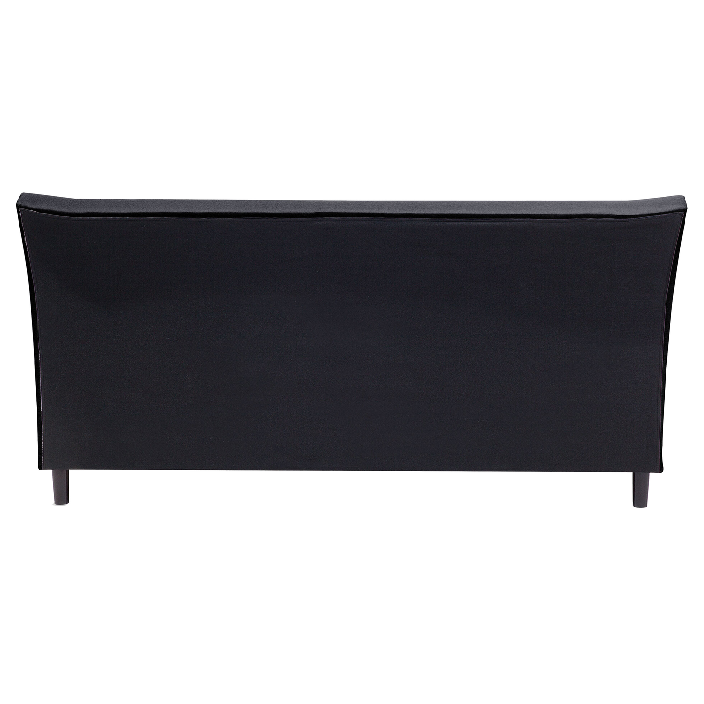Bett mit Lattenrost Stoff SAVERNE 160 x 200 cm Dunkelgrau