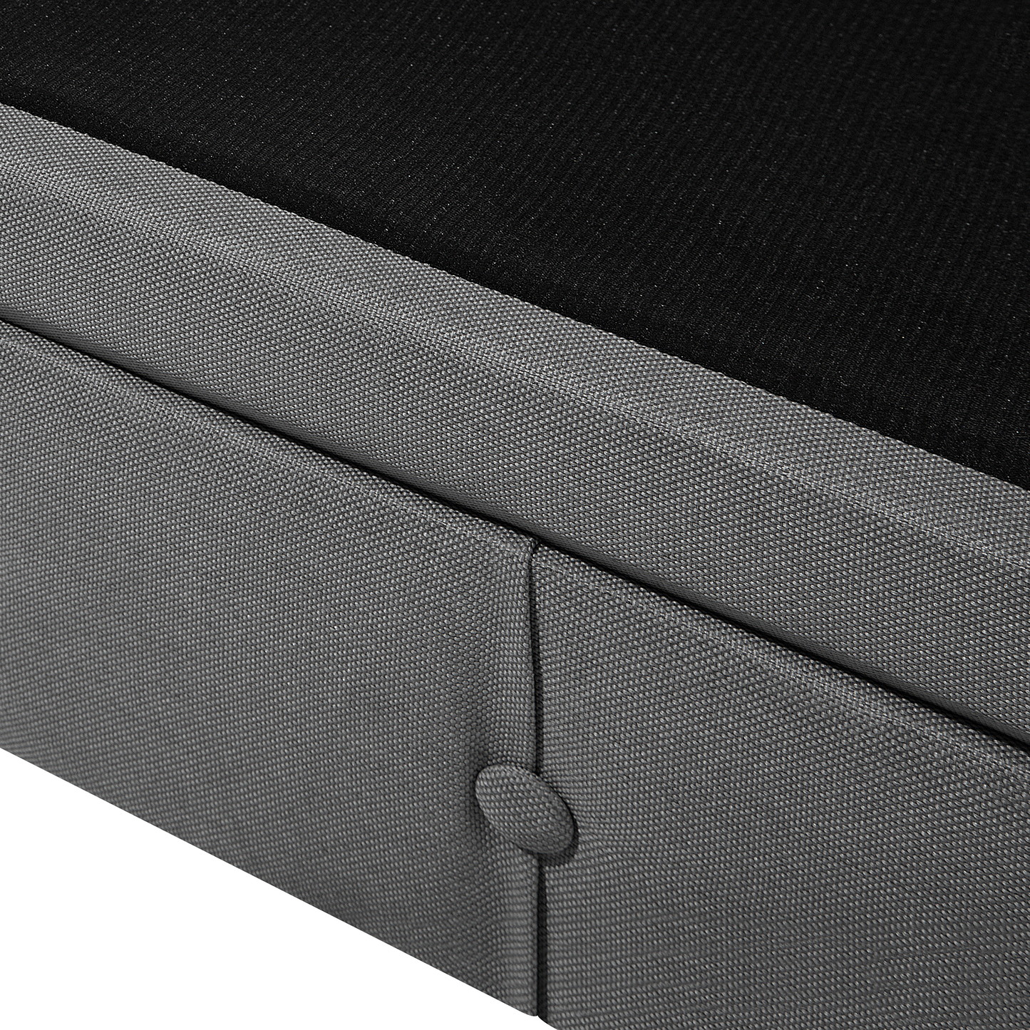 Sessel CHESTERFIELD Stoff Hellgrau