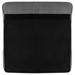 Sessel CHESTERFIELD Stoff Hellgrau