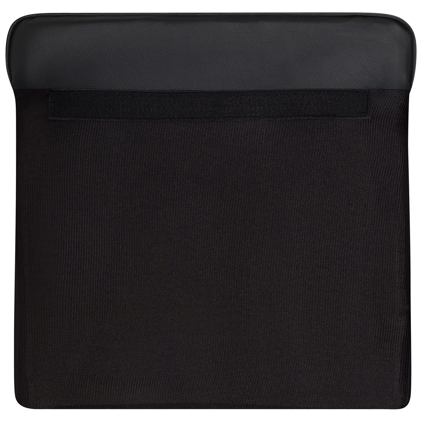 Sessel CHESTERFIELD Kunstleder Schwarz