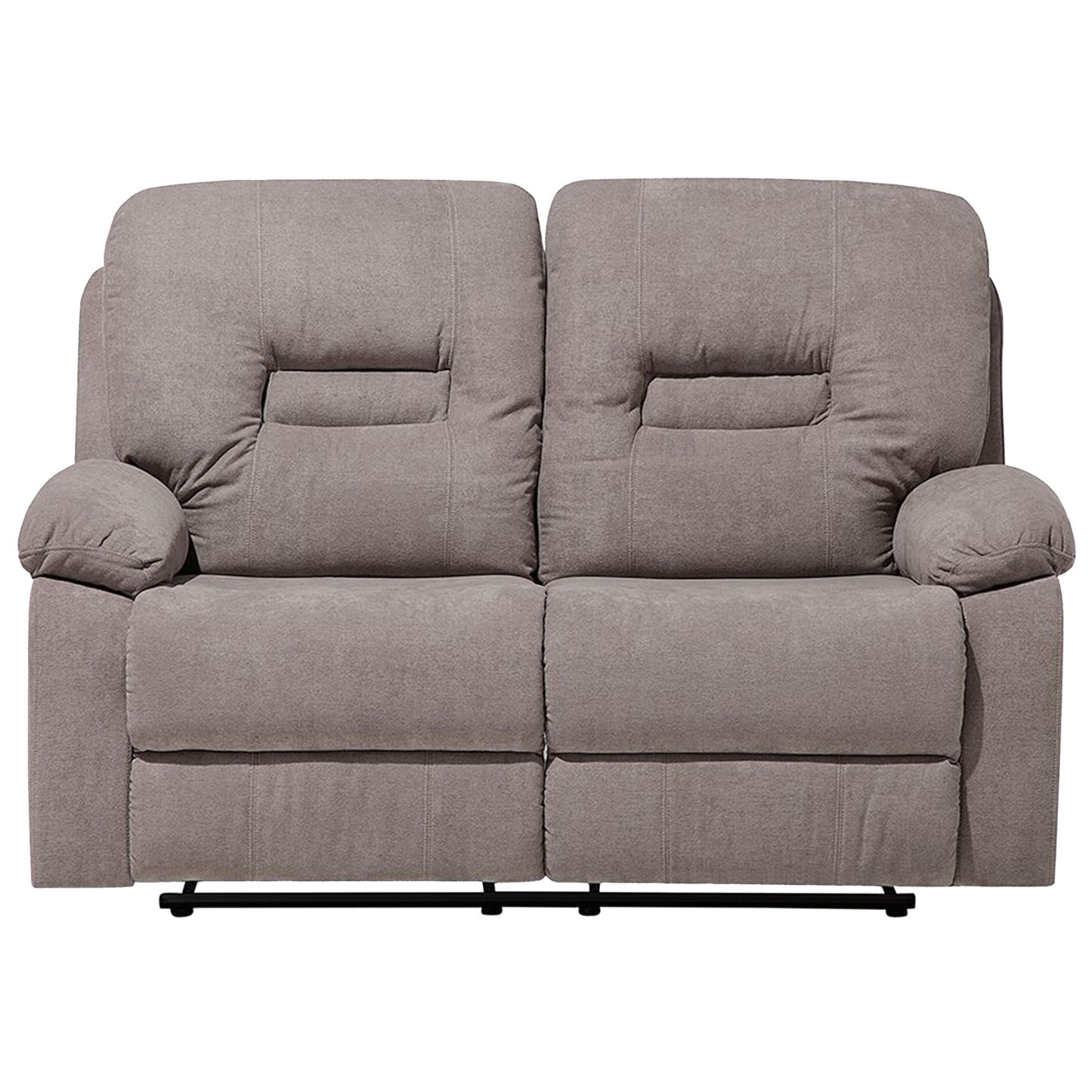 Sofa Set Polsterbezug taupe 6-Sitzer verstellbar BERGEN
