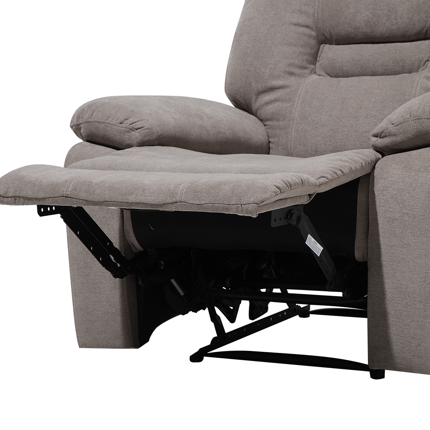 Fernsehsessel BERGEN Stoff Taupe