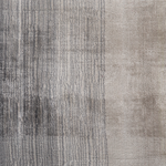 Teppich hellgrau-dunkelgrau 140 x 200 cm Kurzflor ERCIS
