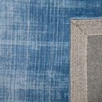 Teppich grau-blau 140 x 200 cm Kurzflor ERCIS