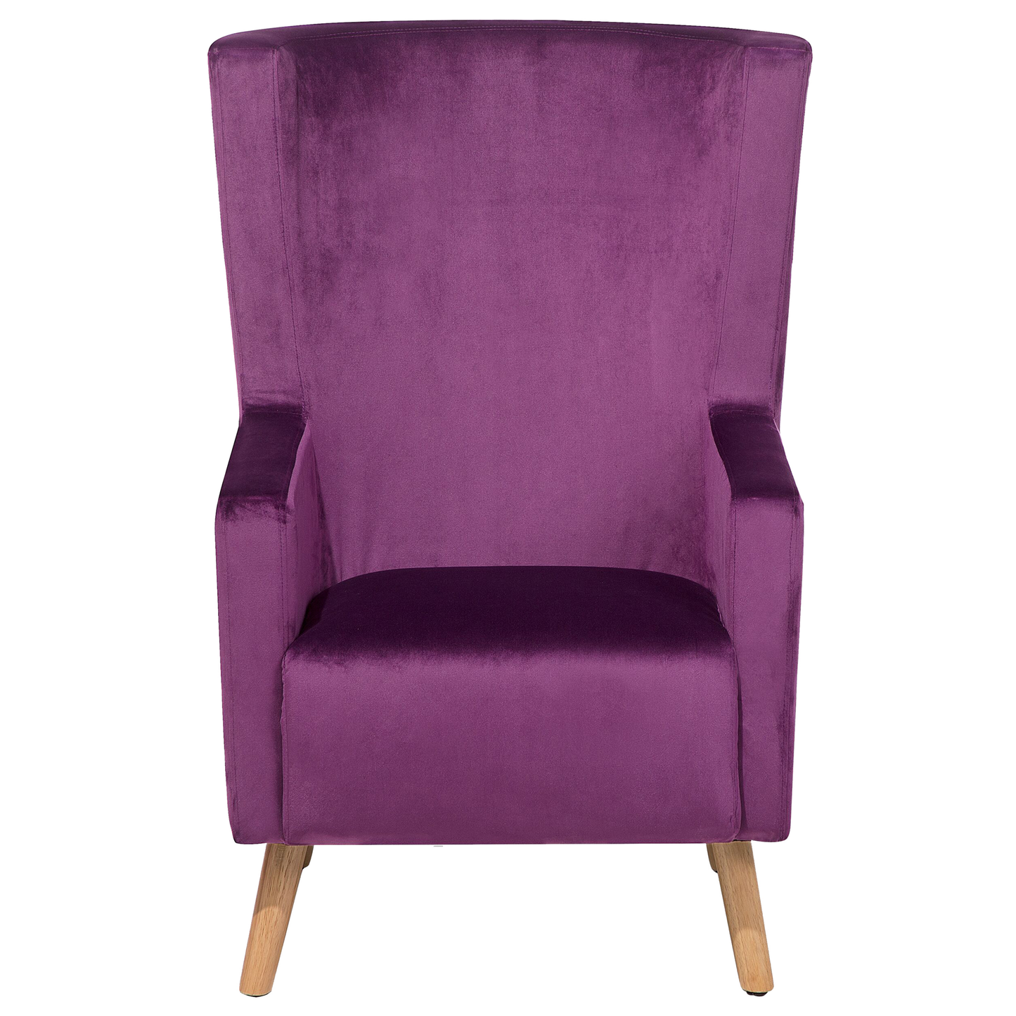 Sessel Samtstoff violett ONEIDA